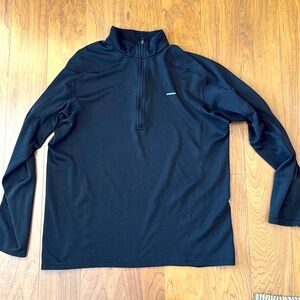 Men’s Patagonia black capilene shirt/baselayer